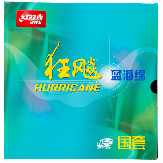 DHS Belag Hurricane NEO 3 National Mid/Hard 39° Blue Sponge (N-GH-3)