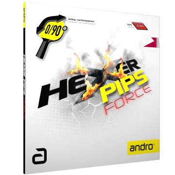 andro Belag Hexer Pips Force