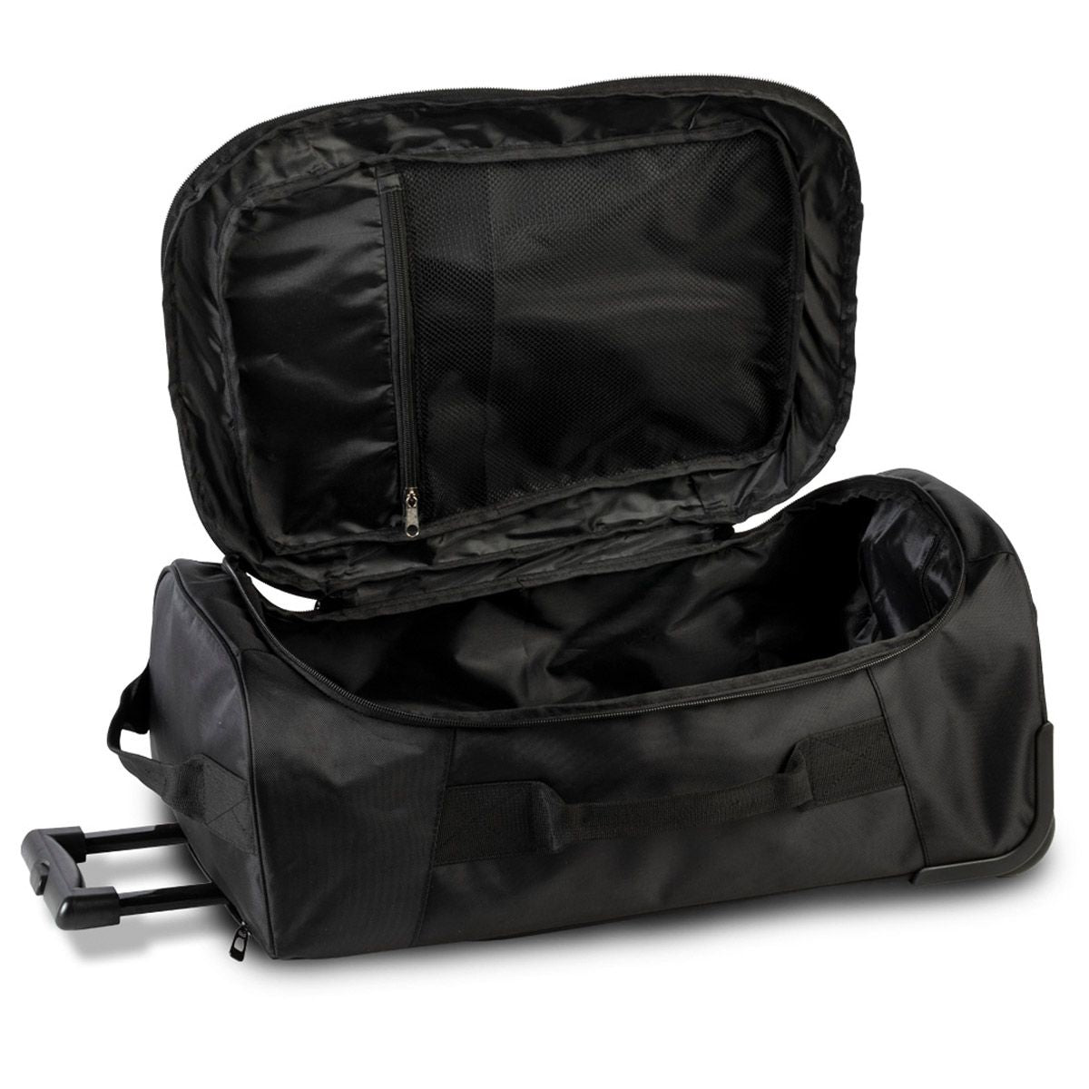 GEWO Trolley M Stripes schwarz/lime