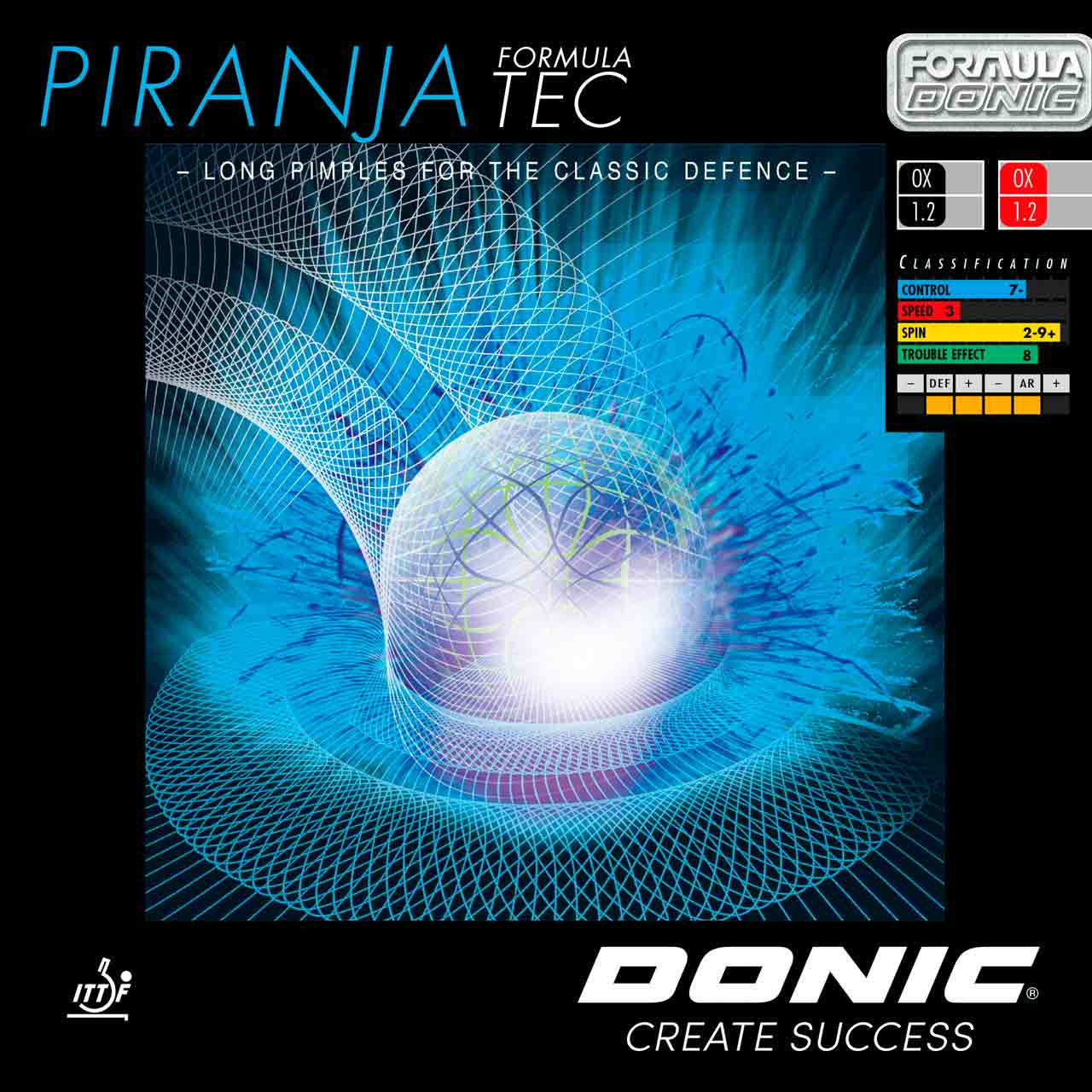 Donic Belag Piranja Formula Tec