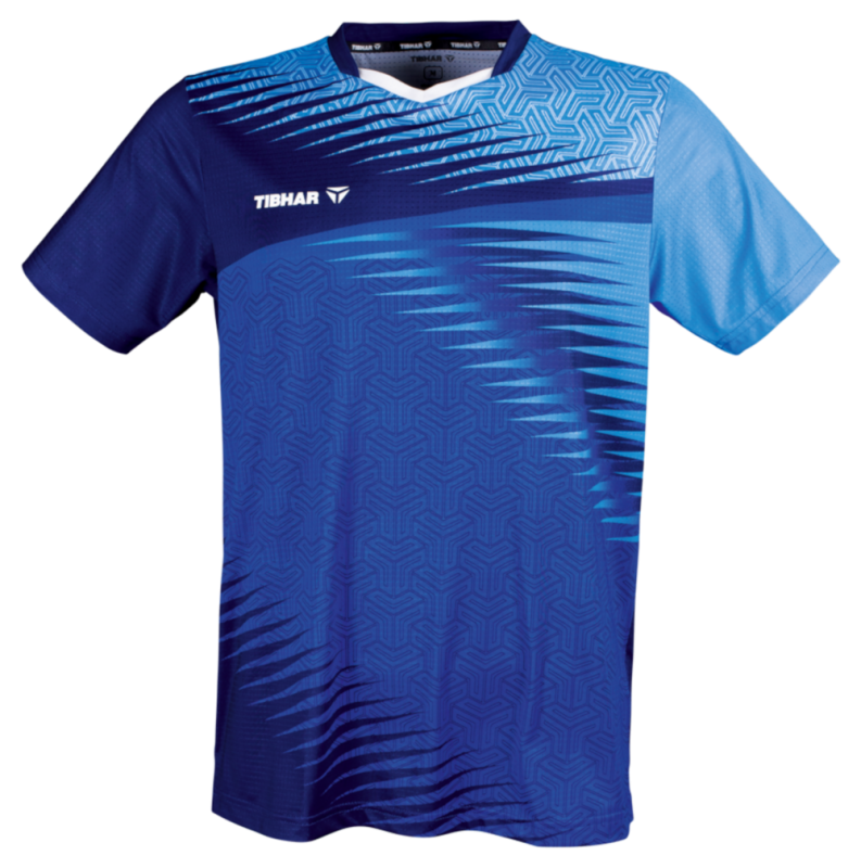 Tibhar Shirt AZUR blau/marine
