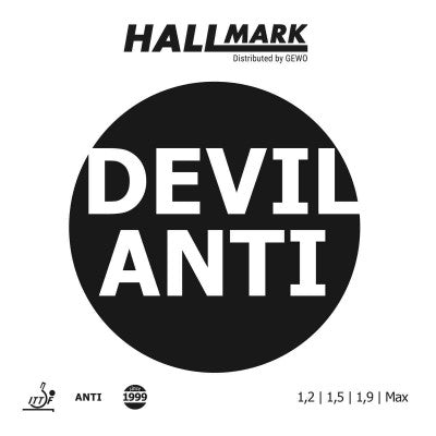 Hallmark Belag Devil Anti