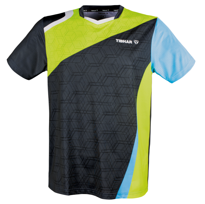 Tibhar Shirt SOL gelb/grau