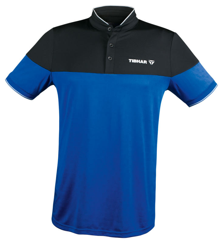 Tibhar Hemd Trend blau/schwarz