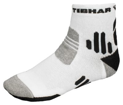 Tibhar Socke Tech 2 weiß/schwarz