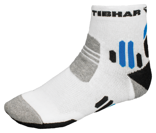 Tibhar Socke Tech 2 weiß/schwarz/blau