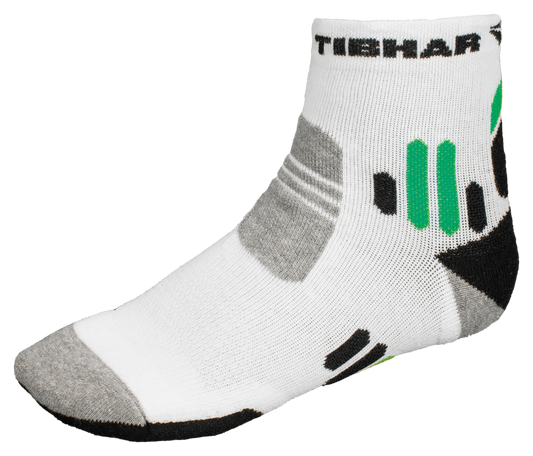 Tibhar Socke Tech 2 weiß/schwarz/grün