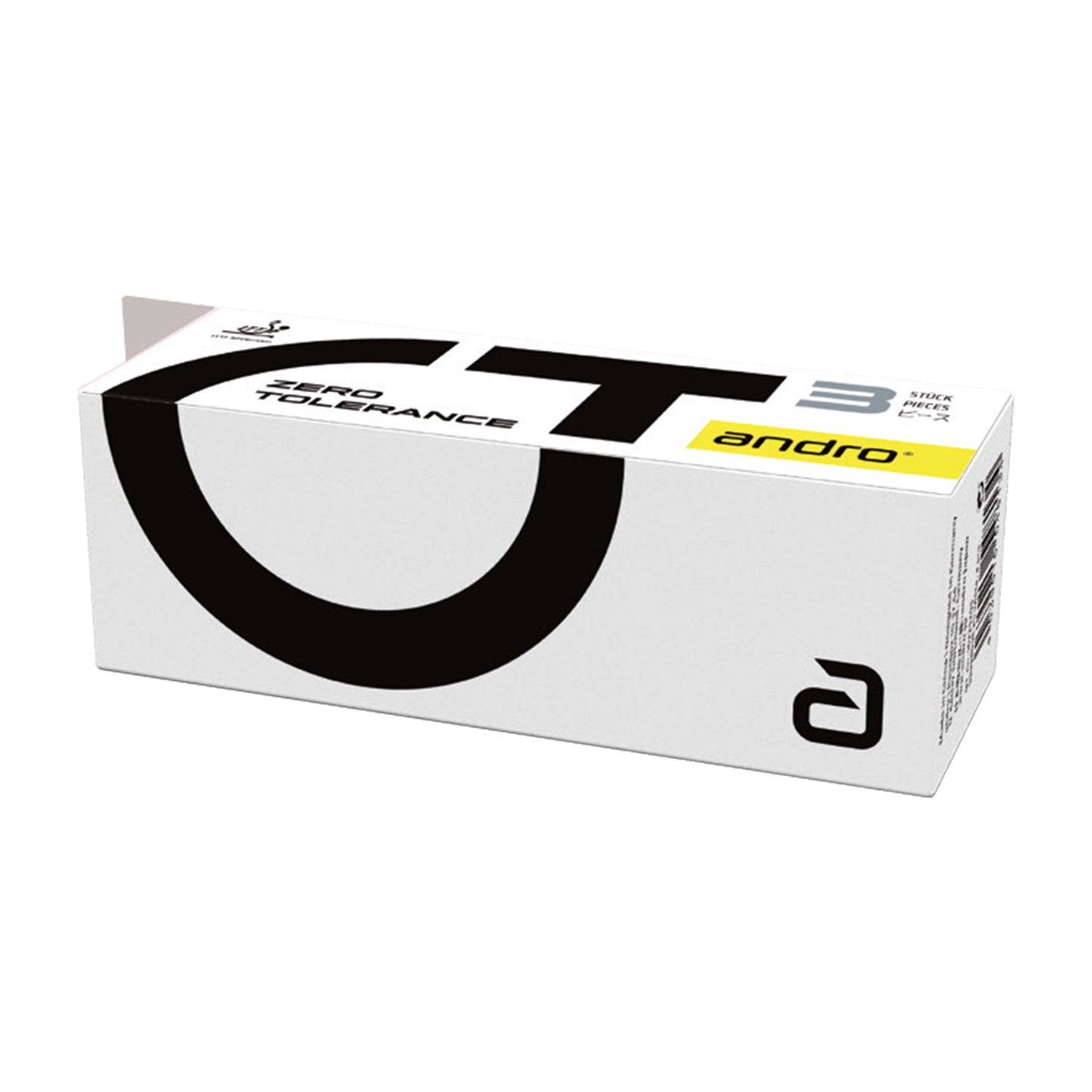 andro Ball ZeroT*** weiß - 3er oder 72er