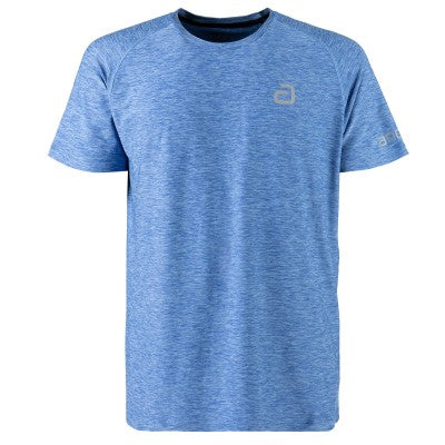 andro Shirt Melange Alpha jeansblau