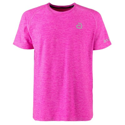 andro Shirt Melange Alpha pink