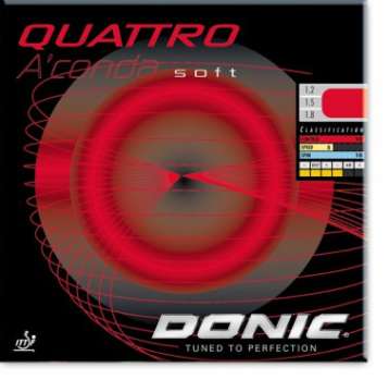 Donic Belag Quattro Aconda soft