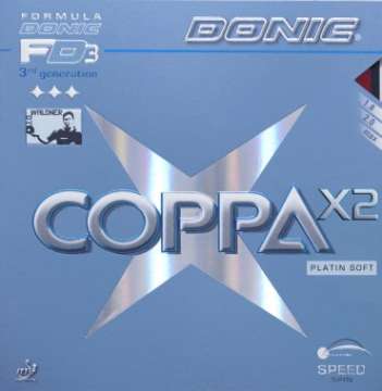 Donic Belag Coppa X2 Platin Soft