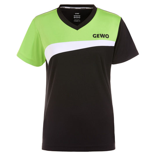 GEWO Lady Shirt Fondi schwarz/lime