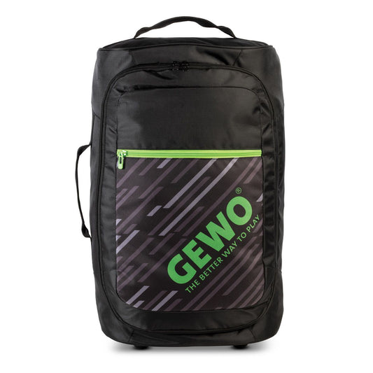 GEWO Trolley M Stripes schwarz/lime