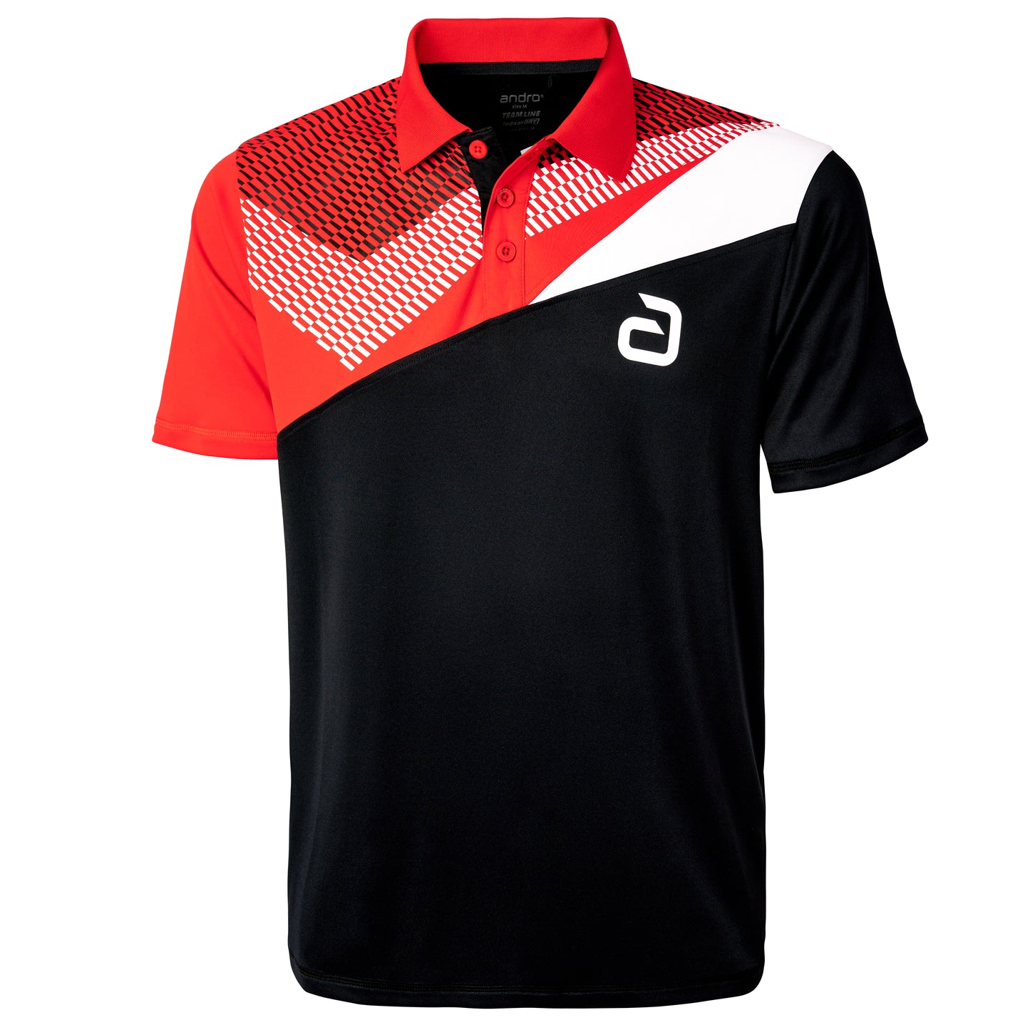 andro Shirt Lavor schwarz/rot