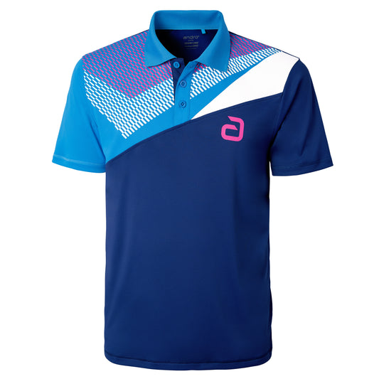 andro Shirt Lavor dunkelblau/blau