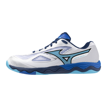 Mizuno Schuh Wave Medal 7 weiß/blau