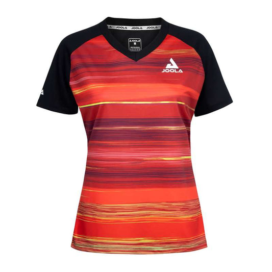 Joola Shirt Lady Solstice schwarz/rot