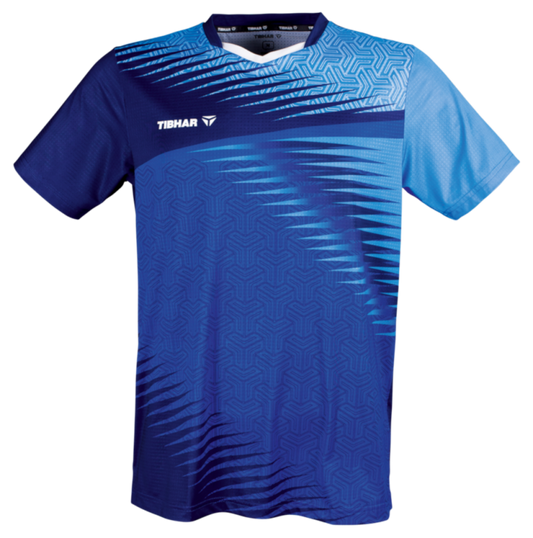 Tibhar Shirt AZUR blau/marine