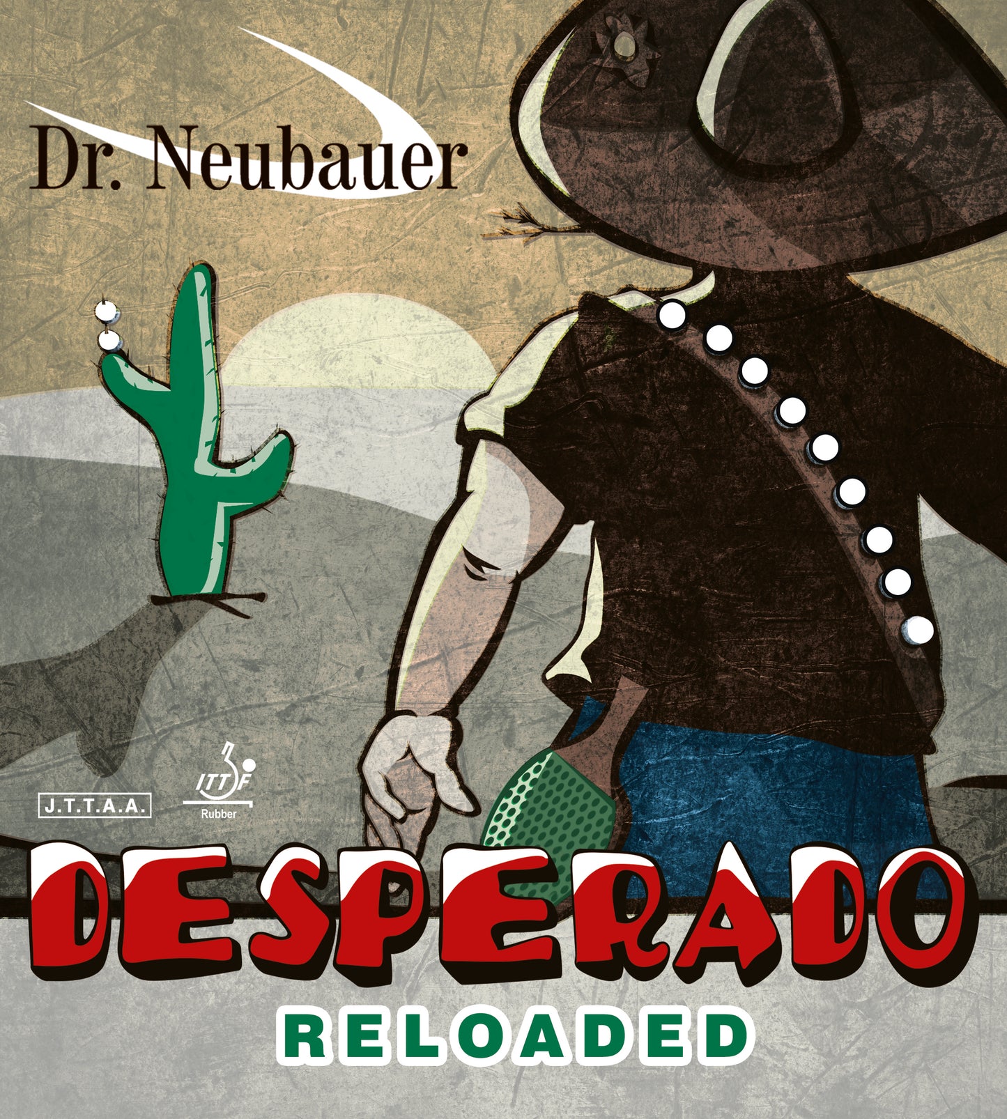 Dr. Neubauer Belag Desperado Reloaded mit Dämpfungsschwamm