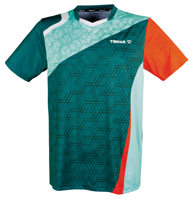 Tibhar Shirt SOL petrol/orange