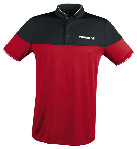 Tibhar Hemd Trend rot/schwarz