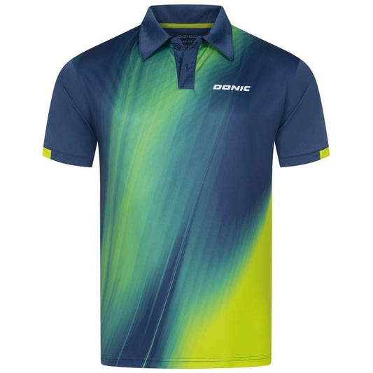 Donic Hemd Fire marine/lime
