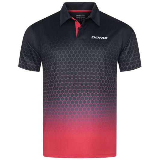 Donic Hemd Spider schwarz/pink